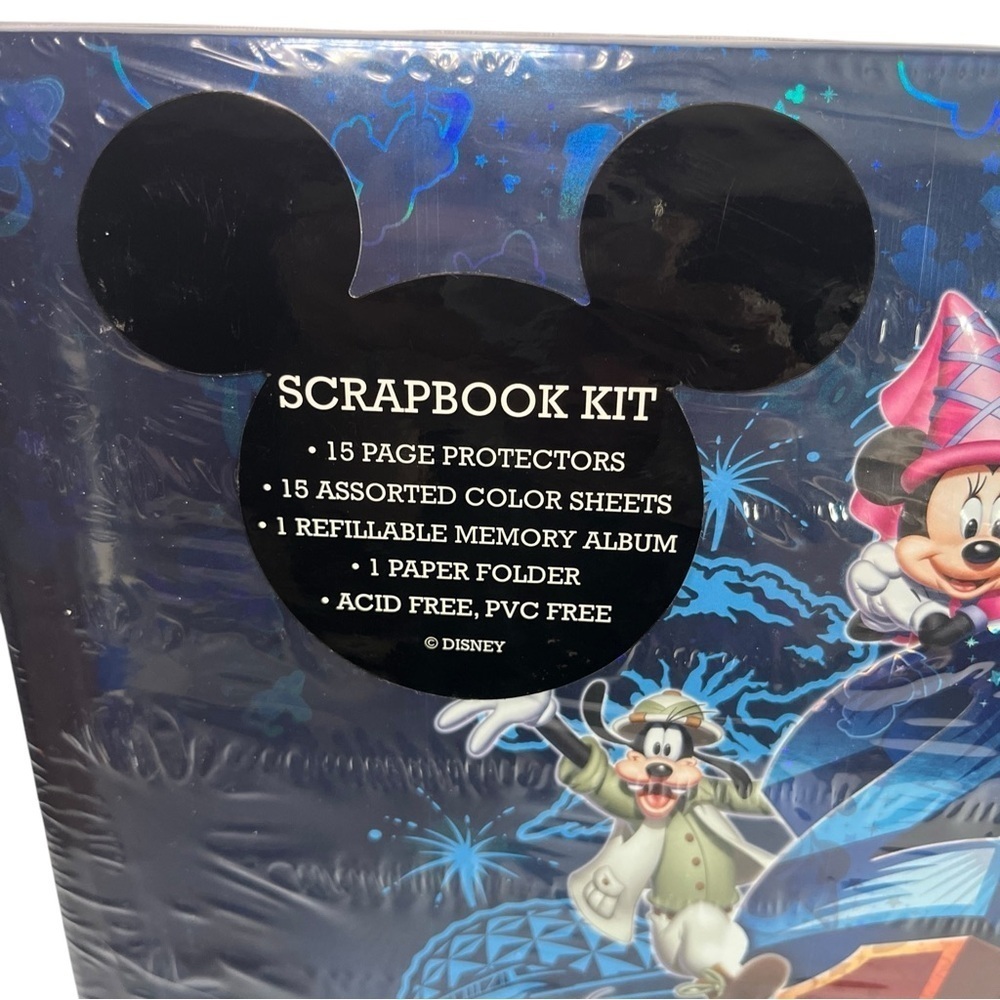 NWT Walt Disney World MICKEY MOUSE 2014 Scrapbook Kit Factory Sealed - Picture 5 of 9